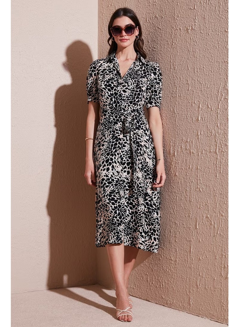 Lela Animal Print Dress - Image 2